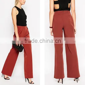 Hot Sale Red Office Lady Popular Pants thumbnail-1