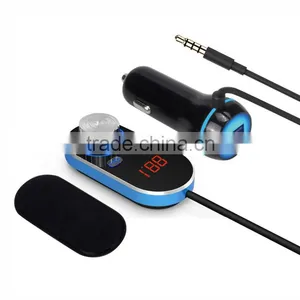 Car FM Transmitter With Handsfree Function thumbnail-1