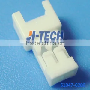 1.25mm Pitch Wire to Wire 2 Circuits Male Molex 51047 Series 2 Pin Connector 51047-0200 Plug Housing thumbnail-1