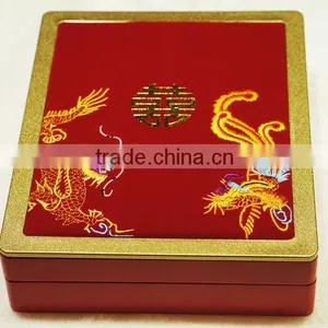 Fashion High End Logo Print Wooden Gift Boxes Wooden Jewelry Boxes for Unique Jewelry Packaging thumbnail-5