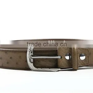 2013 Fashion Belt Genuine Leather Men Belts Luxury Ostrich Skin Belt thumbnail-1