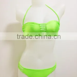 New Arrival 2015 Fashion Sex Swimsuit Women Bikini Swimwear Outdoor Sex Sports Bikini Bathing Suit Beach Wear thumbnail-2