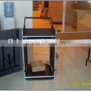 DJ Workstation - RKCCR16UDJR Workstation 16u Rackmount Twin Table Flight Case thumbnail-1