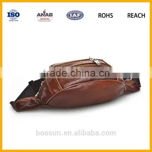 Hot Selling High Quality Genuine Leather Waist Bag With China Factory Price thumbnail-6
