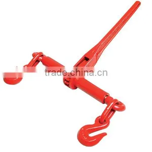 Red Painted Rachet Binder With Safety Hook, Colourful Rachet Load Binder, Drop Forged Rachet thumbnail-1