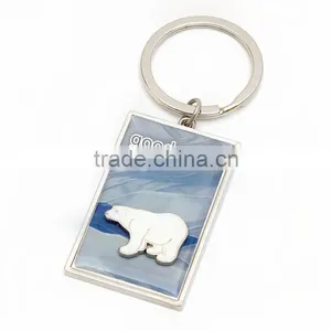 Custom Made 3d Soft Pvc Rubber Bear Keyring/keychain thumbnail-2