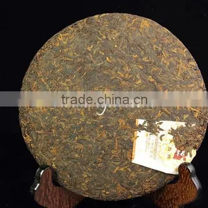 2007 Menghai Dayi 7262 Fat Burning Puer Tea Cake thumbnail-3