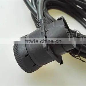 Pass-thro 9pin J1939 24 Power and 12 Voltage Truck Y Cable thumbnail-2