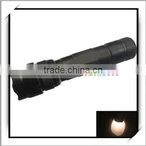 WF-502B 3.7V Aluminum Xenon Flashlight Black thumbnail-1