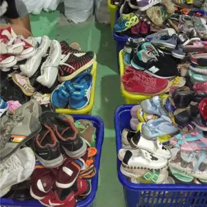 ALL Factory Sales Used Shoes ，old Shoes ，second Hand Clothing thumbnail-2
