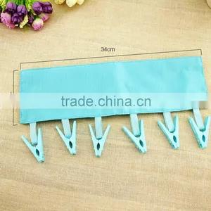 Outdoor Camping Folding Hangers Plastic Clothing Travel Foldable Hanger Skirt Hangers T-shirt Hangers thumbnail-2