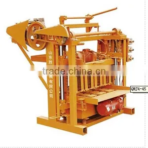 QMJ4-45 Block Making Machine for Sale/electric Egg Laying Block Machine thumbnail-2