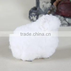 Handmade Life Size Unstuffed Goat Christmas Decorations Pieces Outside thumbnail-1