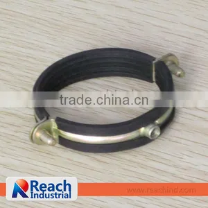 Reinforcement Rib Split Pipe Clamp With Rubber thumbnail-1