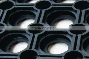Hollow Round Ring Rubber Mat ,anti Fatigue Rubber Mat thumbnail-1