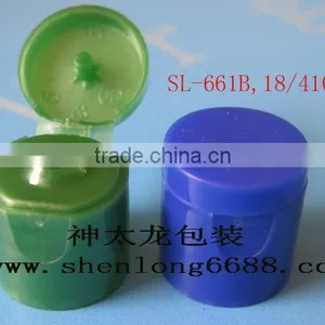 18mm Plastic Bottle Flip Top Cap thumbnail-1