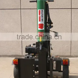 Diesel Log Splitter With Electrical Start Log Split Machine Made in China thumbnail-5
