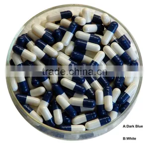 Size00 Colorful Edible Empty Hard Gelatin Capsules Shell Halal thumbnail-1