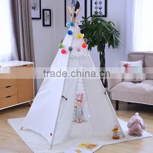 Canvas Material and Soft Toy Style Indoor Children Play Kids Tipi Tent thumbnail-2