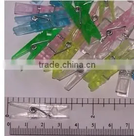 Good Quality Clothes Plastic Peg Spring Clamps thumbnail-1