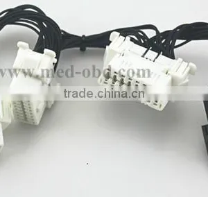 OBD2 Splitter Y Cable , J1962M to 3-J1962F, Splitter OBD2 Cable 1 to 3, 1ft thumbnail-2