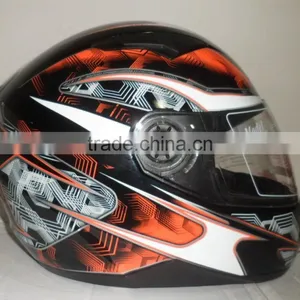 Bluetooth Double Visor Helmet/Moto Cross ECE Helmet /Full Face Bluetooth Helmet/Adults Motorcycle Helmet (TKH809) thumbnail-1