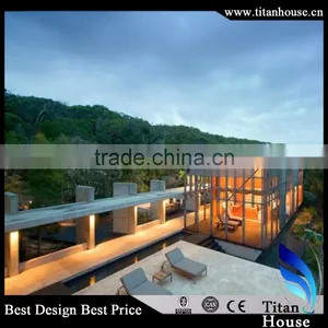Luxury and Comfortable Light Steel Structure Prefab Resort in Modern Design thumbnail-1
