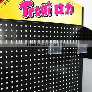 Flooring Standing Supermarket Metal Pegboard for Sale thumbnail-3