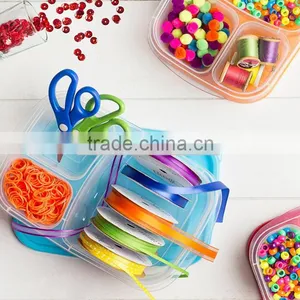 New Products 3 Compartment Plastic Bento Food Lunch Box thumbnail-4
