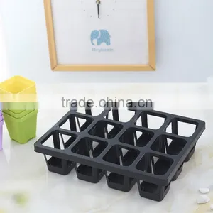 Plastic Flower Pot Rack -12 Grid thumbnail-1