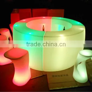 Recption Desk Luminous Led Bar Counter thumbnail-4