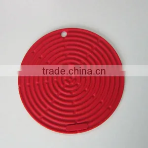 Easter Gift Heat-resistant Round Shape Silicone Cup Mat thumbnail-1