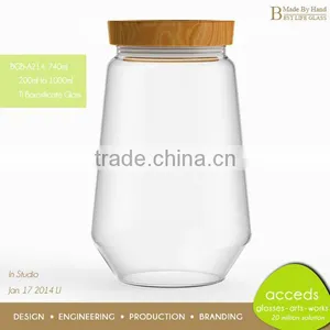 Wholesale Handmade Glass Jars for Honey thumbnail-1