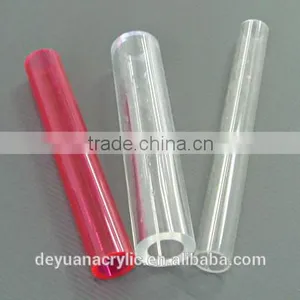 High Quality Custom Products Acrylic PMMA Plexiglass Tube Plexiglass Crystal Clear Polymethyl Methacrylate Pipe Custom thumbnail-3
