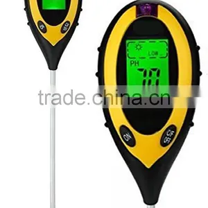 4-in-1 Soil Meter for Moisture PH Light Temperature Gardening Test Meter thumbnail-1