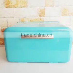 Metal Steel Retro Drop Drown Front Door Bread Bin Kitchen Food Storage Vintage Box thumbnail-3
