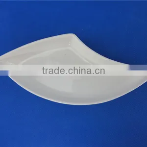 White Porcelain Peacock Fruit Dish thumbnail-2