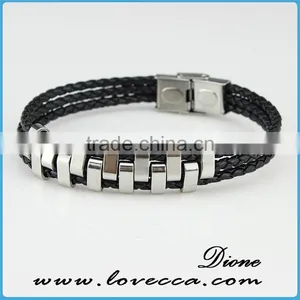 Fashion Handmade Exquise Leather Bracelet thumbnail-1