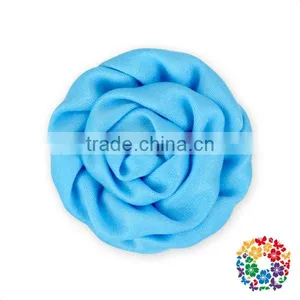 Wholesale Best Price 19 Colors Ribbow Rose Wedding Ornament Appliques Fake Flower thumbnail-6