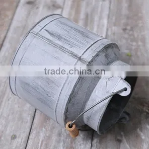 Garden Flowers Indoor Decorative Planter Pot Metal Decorative Planters thumbnail-4