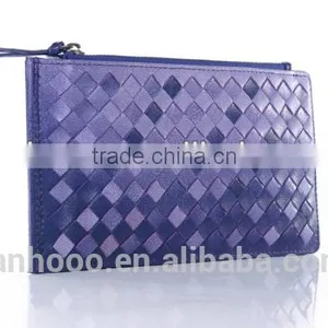 OEM Genuine Women Leather Wallet With Zipper Customize thumbnail-1
