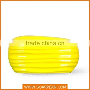 Office Decorative Fiberglass Office Desk Flower Pots thumbnail-2