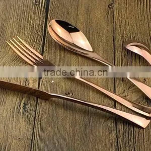 Luxurious Ss304 Kitchen Tableware Set, 18/8 Cutlery , Stainless Steel Spoon & Forks thumbnail-1
