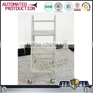 Steelite Library Equipment Rolling Book Carrier Library Carts thumbnail-6