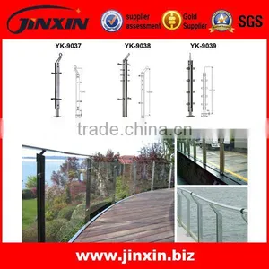 JINXIN Fiberglass Balustrade/outdoor Step Railings Made in China thumbnail-2