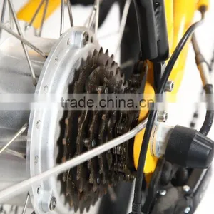 Baogl 36V250W Folding Electric Bike With 8FUN Gearless Hub With LCD Display thumbnail-4
