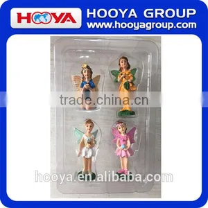 Set of 4 Resin Miniature Garden Fairy Figurine thumbnail-3