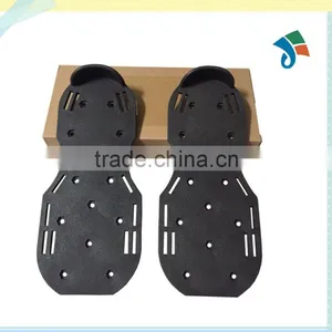 Lawn Aerator Sandals / 3 Straps With Zinc Alloy Metal Buckles and Nails for Lawn Care Aerating Spikes Heavy Duty Spiked Shoes thumbnail-2
