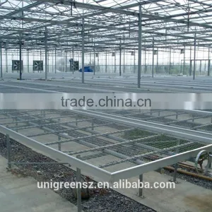 Movable Galvanized Steel Rolling Bench Nursery Seedbed thumbnail-1