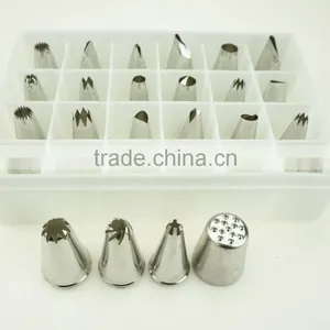 42157 Stainless Steel Cake Decorating Tips/Mouth for Pastry Bag/Fondant Tools thumbnail-3